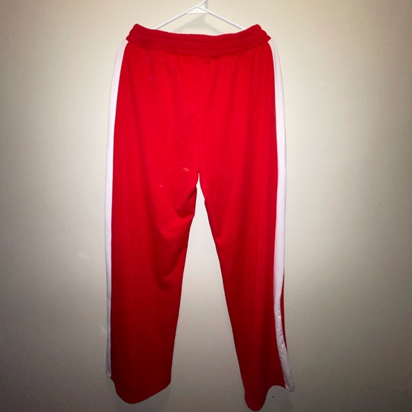 Kylie and Kendall Red comfy track pants - Picture 2 of 2